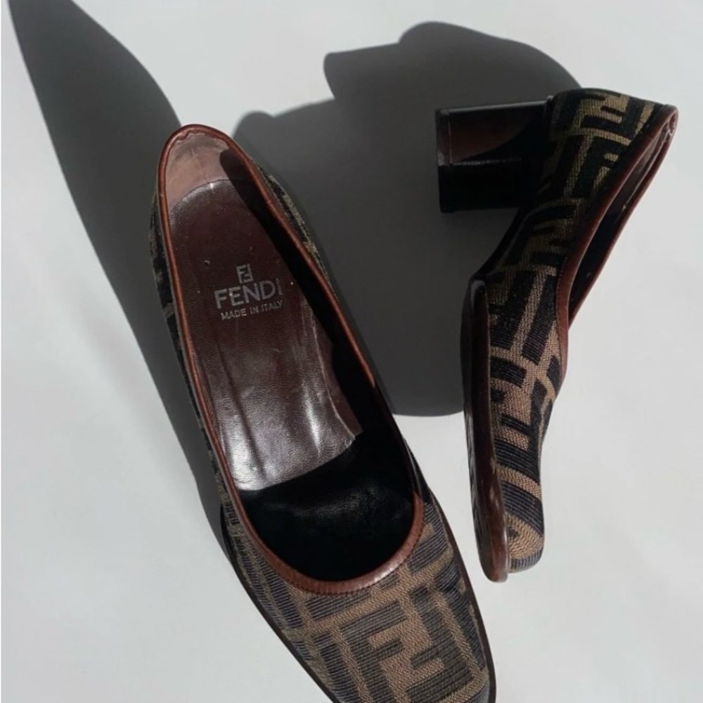 FENDI Monogram Heels - Picture 10 of 12
